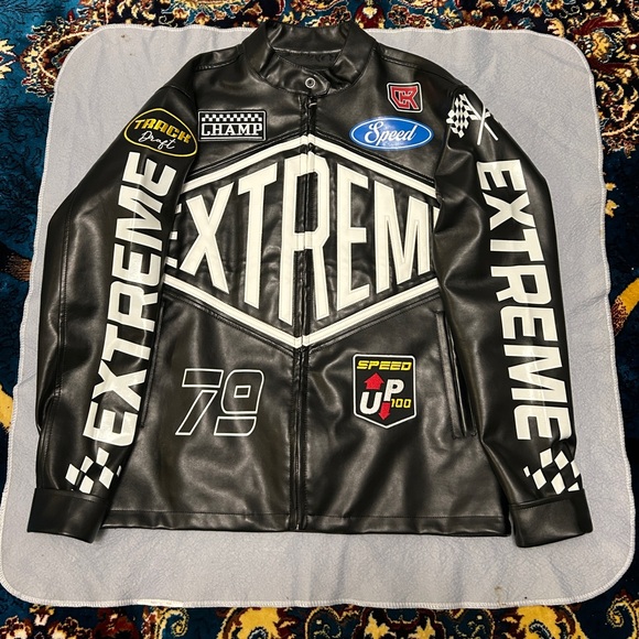 Black Extreme Racing Jacket - Picture 5 of 5